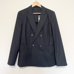 AWAY TRAVEL NWT Black The Roundtrip Blazer Size Medium